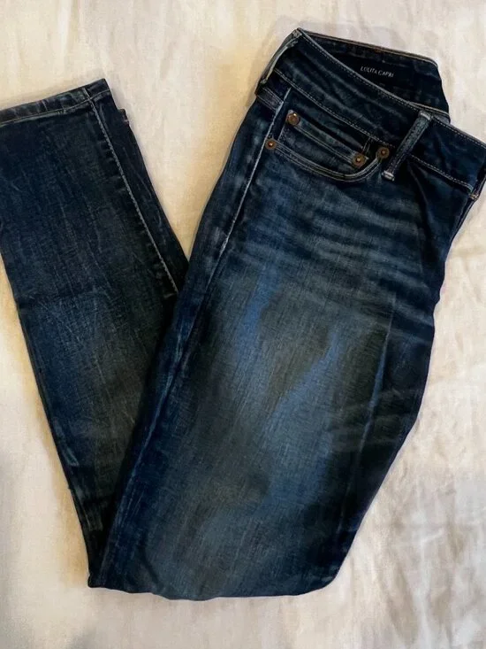 Lucky Brand Lolita Capri Jean Size 25, - Picture 2 of 8